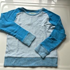 Super cute Crewcuts  turquoise sweatshirt size 8